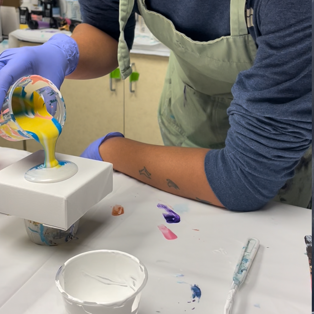 Paint Pouring Workshop for One