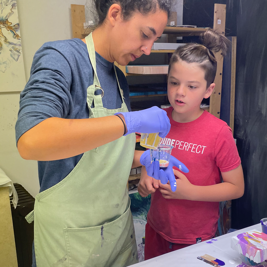 Paint Pouring Workshop for Two