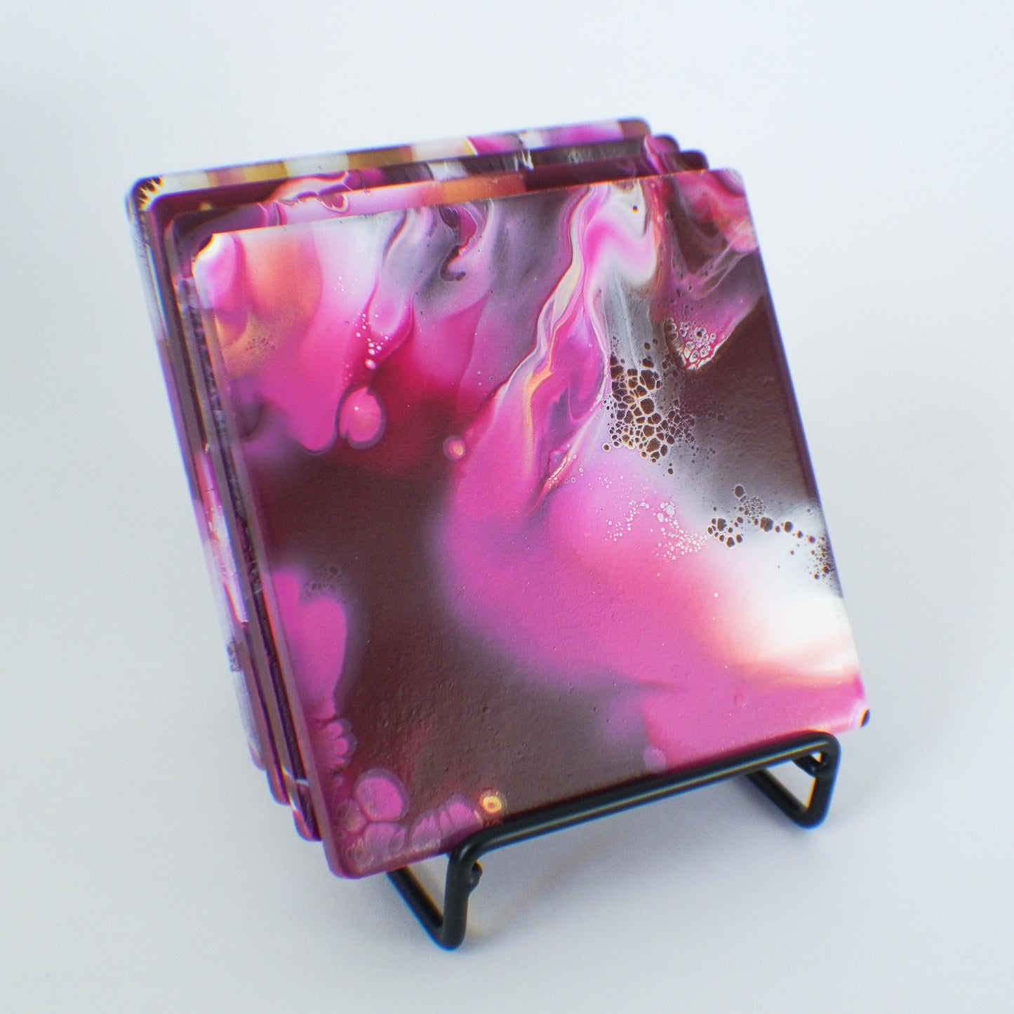 Pink Coasters (set of 4)